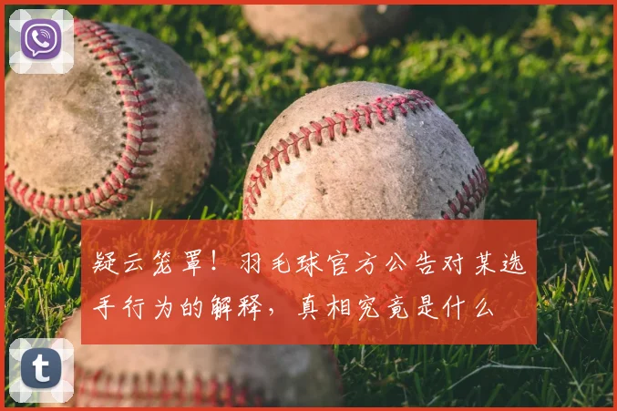疑云笼罩!羽毛球官方公告对某选手行为的解释,真相究竟是什么